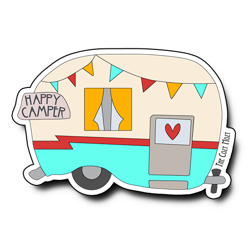Happy Camper (Vectored)