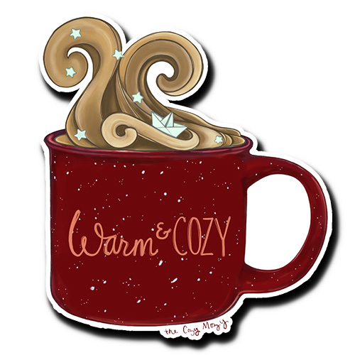 Warm and Cozy Camping Mug