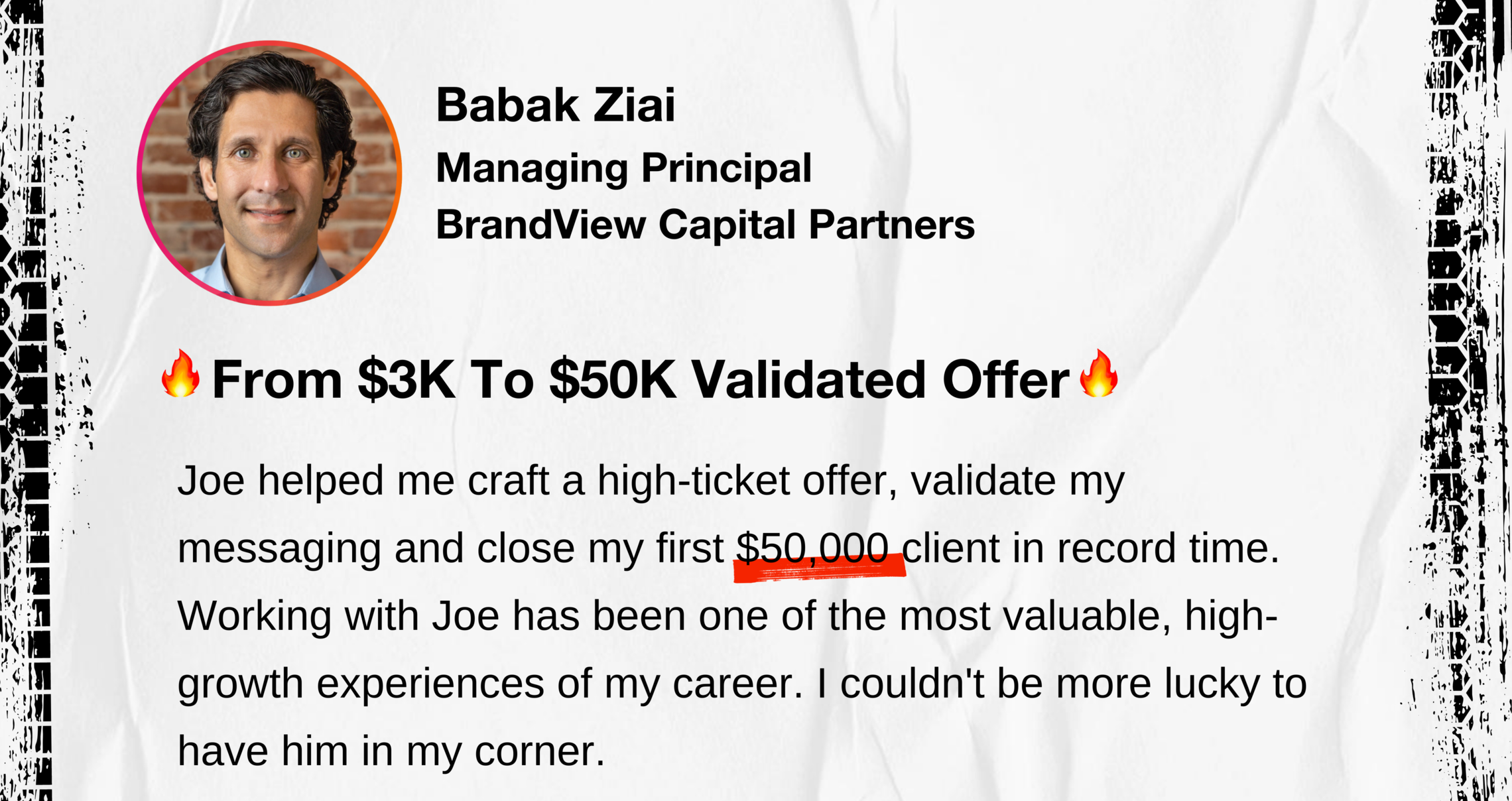 Signature Coaching Testimonial Babak
