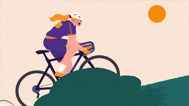 Biking Character