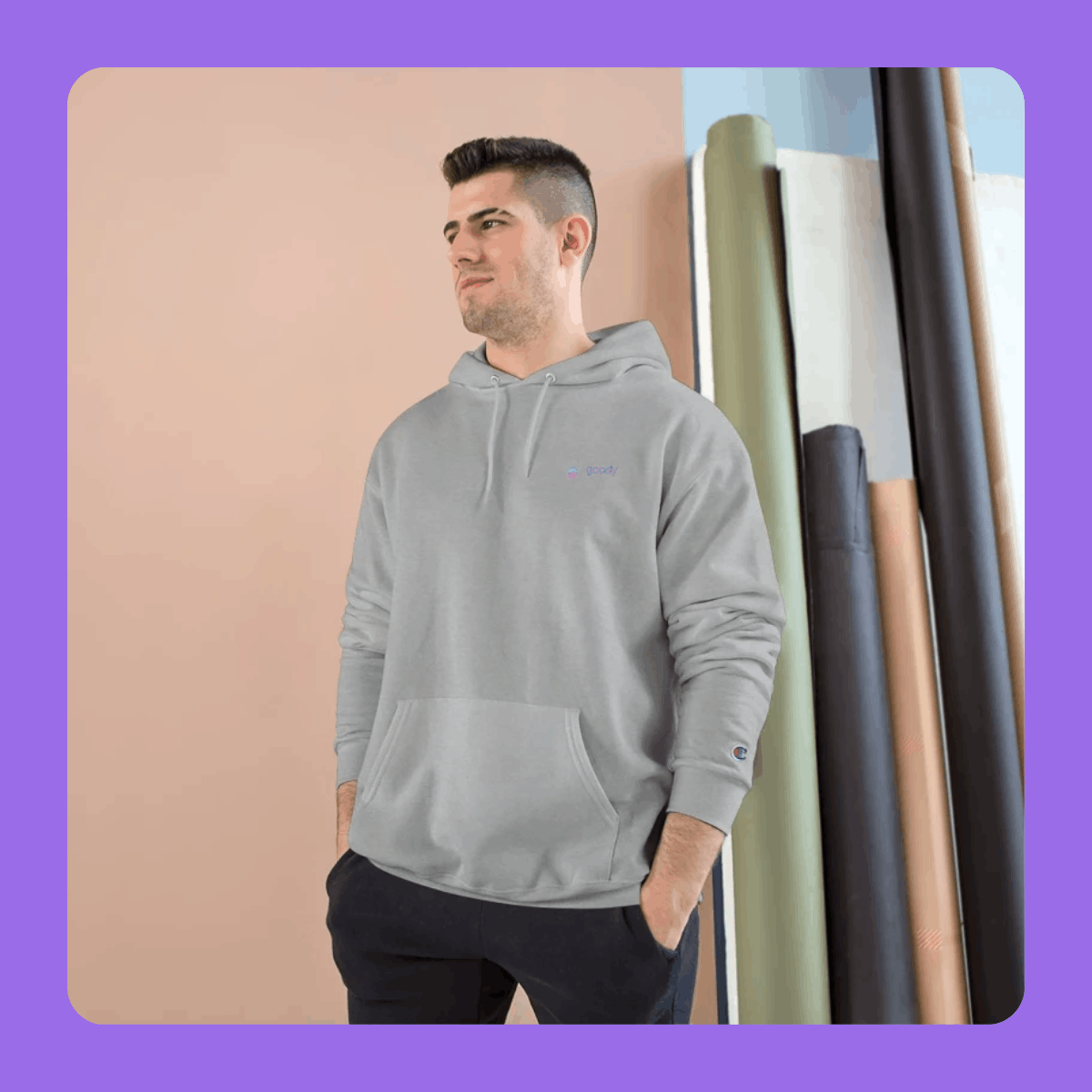 Premium Pullover Hoodie by Champion