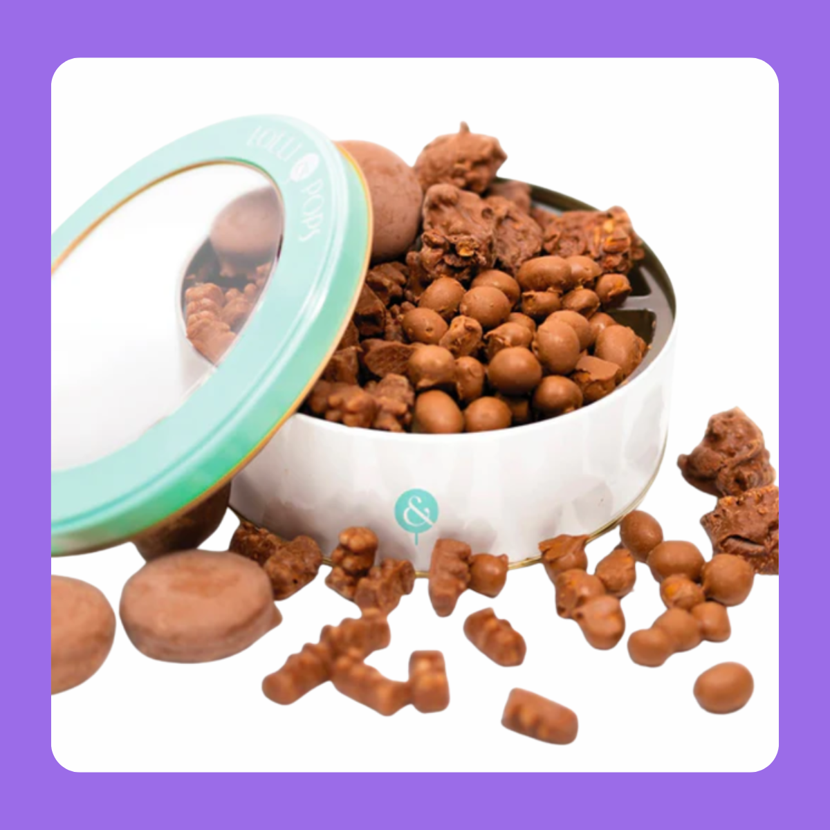 Chocolate Covered Dreams Gift Tin by Lolli and Pops