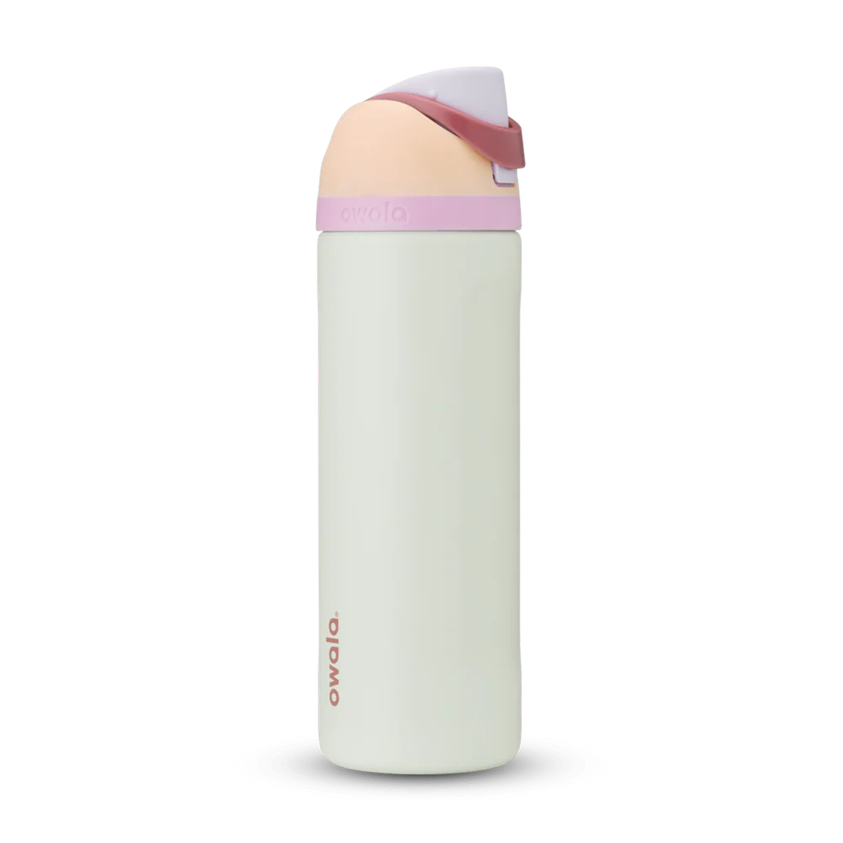 Branded Owala 32oz FreeSip water bottle in Rose Quartz, a welcome-gift drinkware pick on Goody