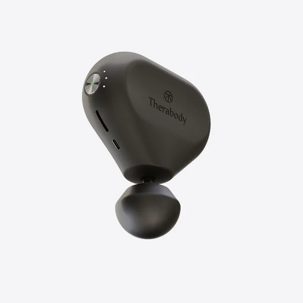 Therabody Theragun Mini 3.0 compact percussive massage device in black