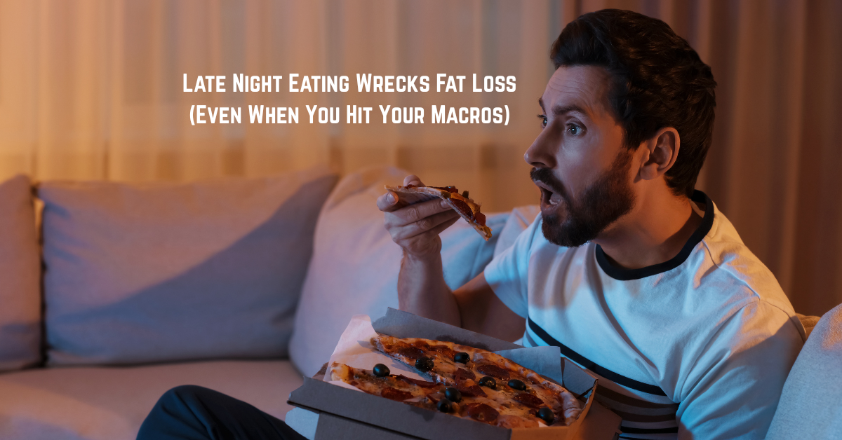 Why Late Night Eating May Wreck Your Fat Loss (Even When You Hit Your Macros)