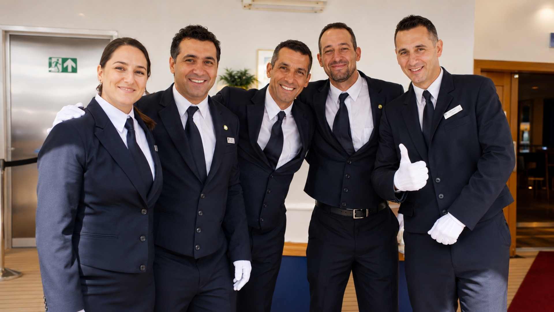 seabourn cruise line training video services