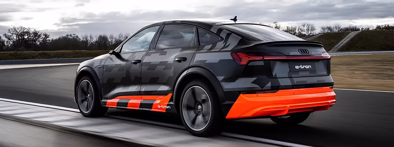 Audi e-tron S Sportback rear