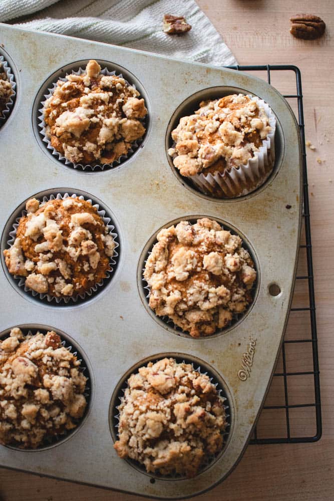 Cake Mix Pumpkin Muffins