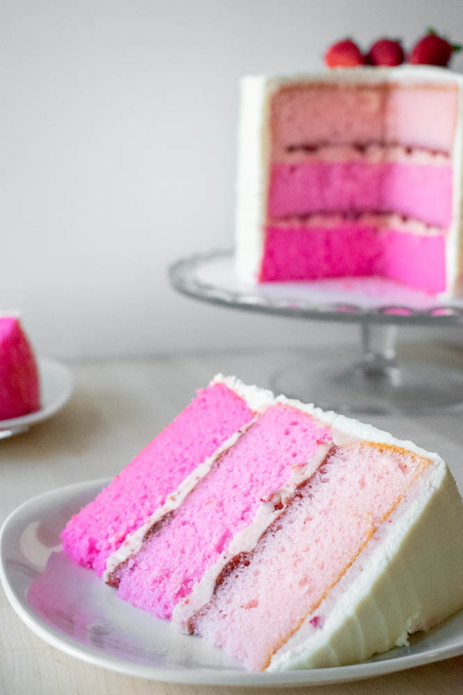 Ombre Layer Cake