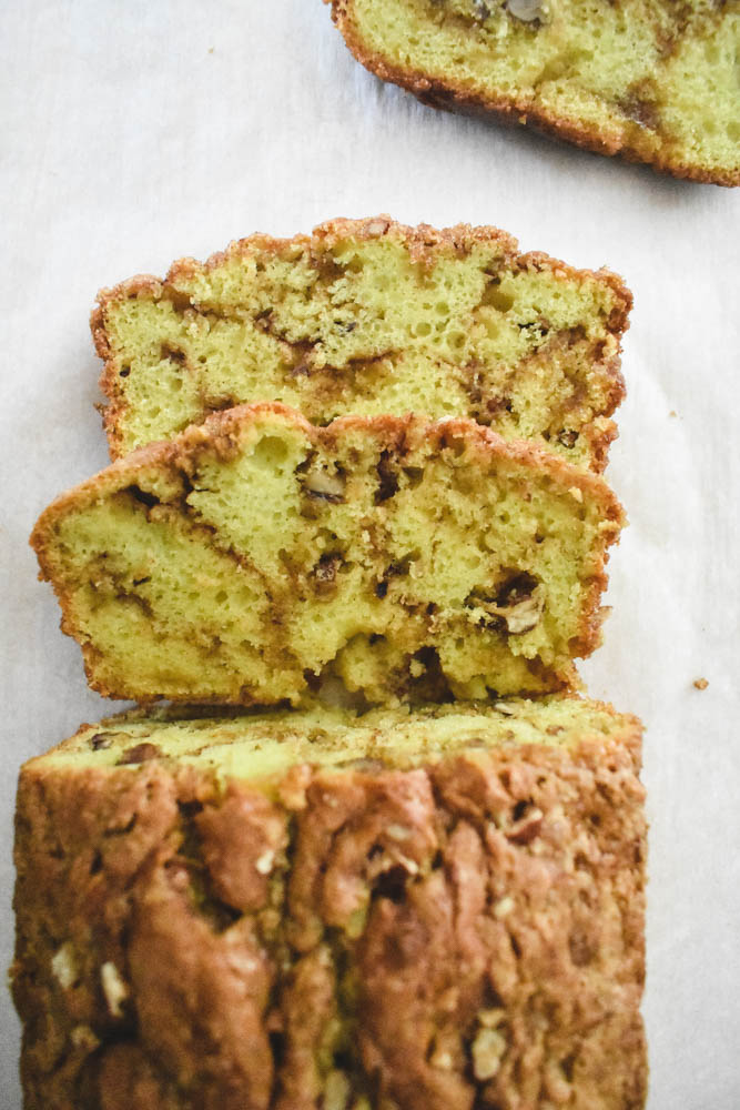 Pistachio Bread (Quick & Easy Loaf Cake)