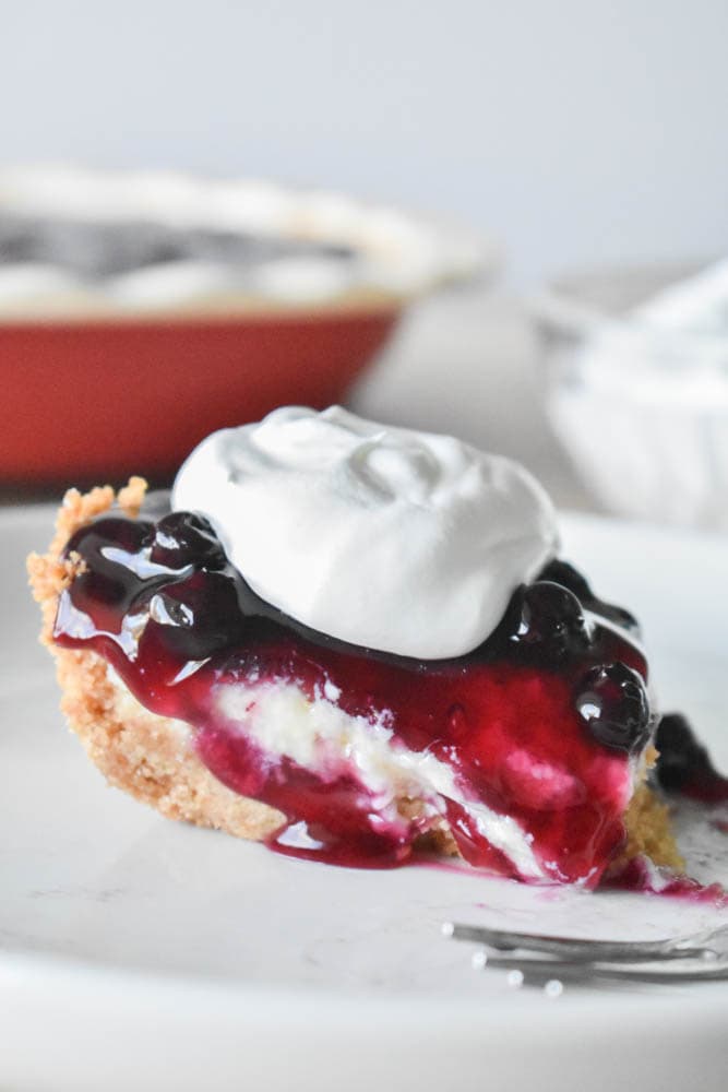 Blueberry Cream Cheese Pie