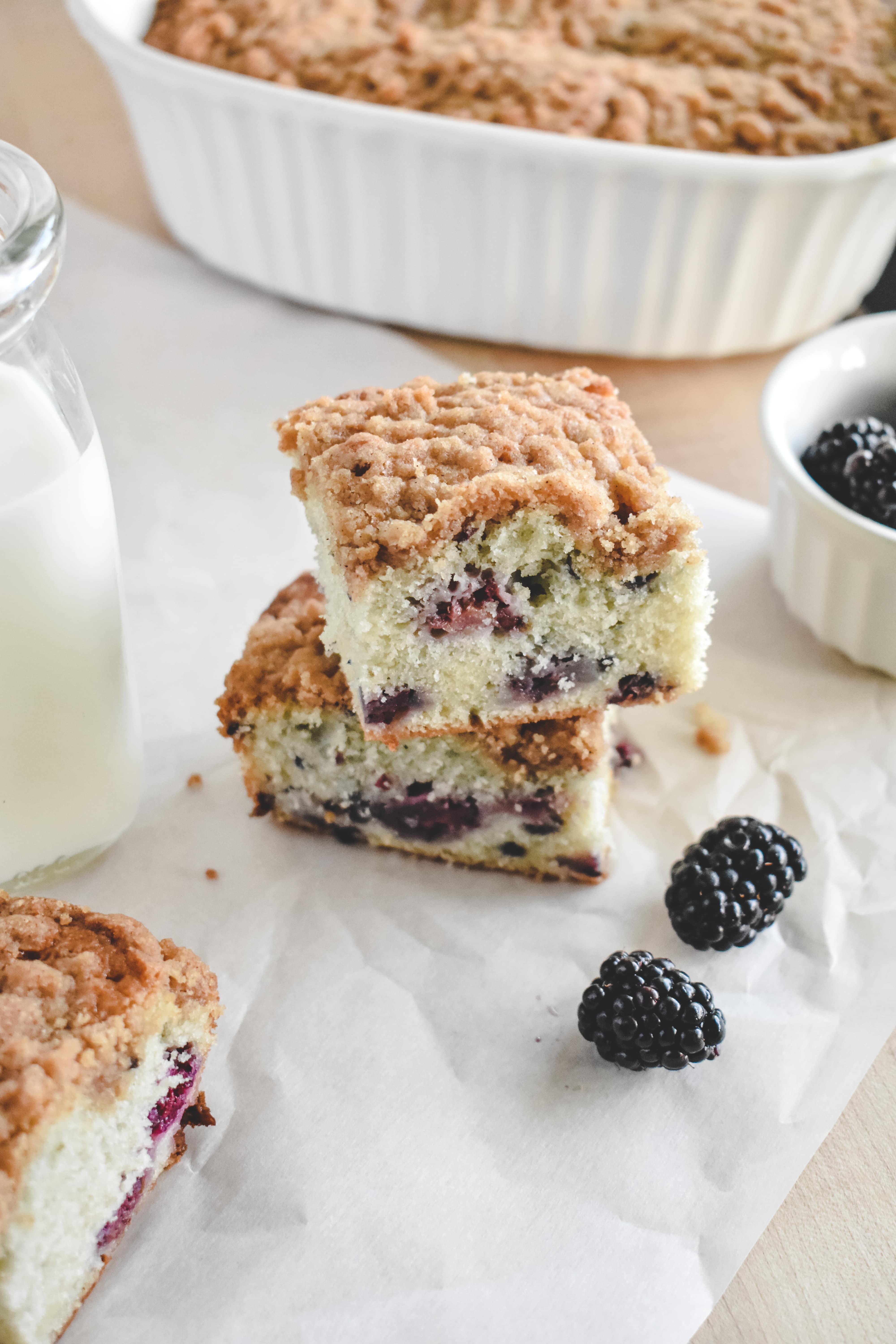 Blackberry Coffee Cake