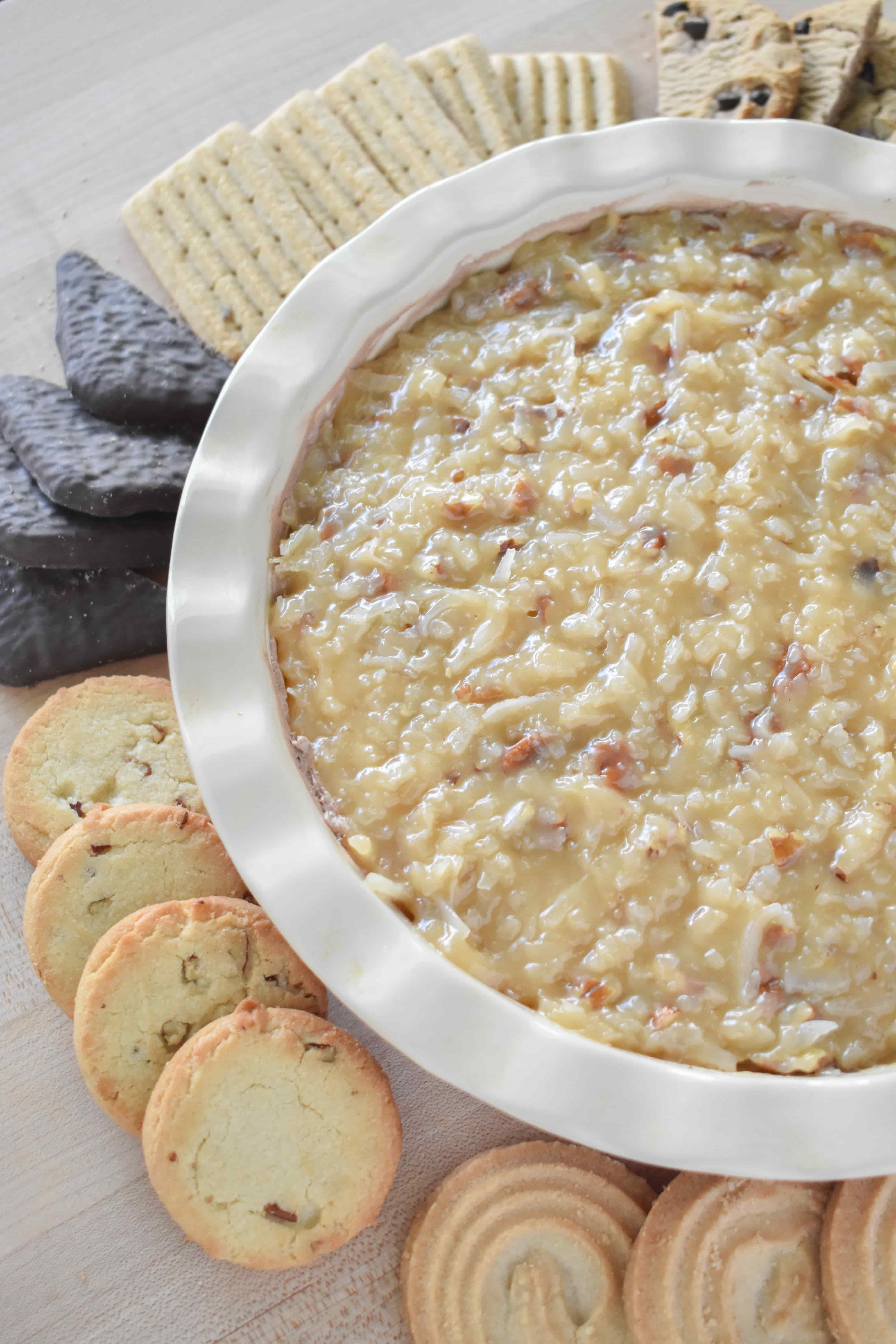 German Chocolate Dip