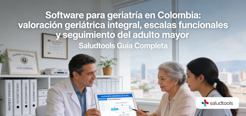 Software para geriatría con valoración geriátrica integral — Saludtools