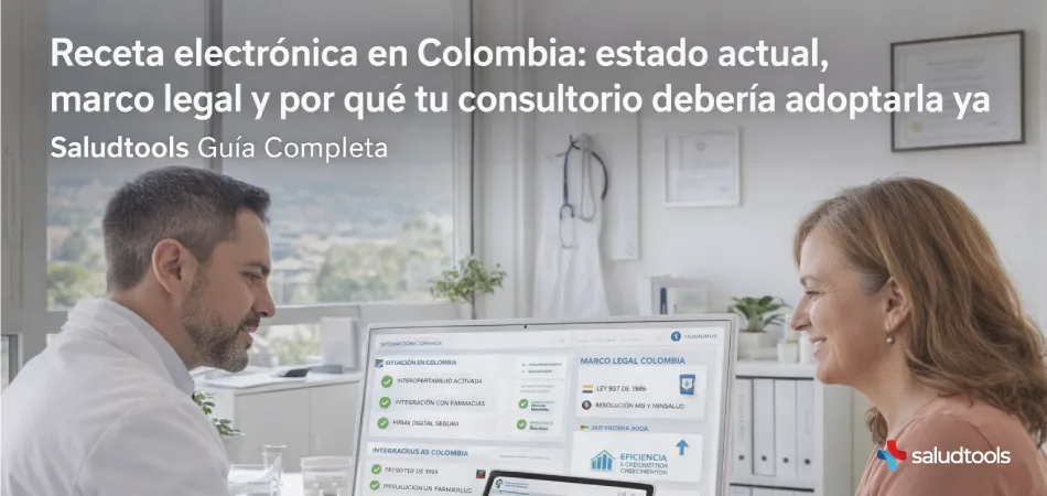 Receta electrónica en Colombia: marco legal y beneficios — Saludtools
