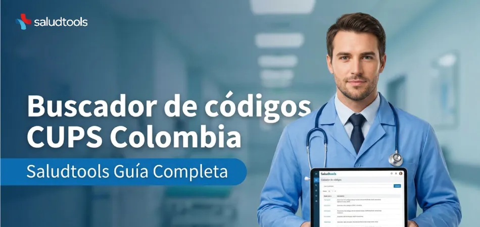 Buscador de Códigos CUPS Colombia 2026 — Saludtools