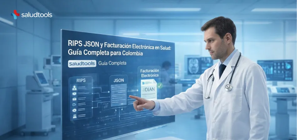 RIPS JSON y facturación electrónica en salud Colombia — Saludtools