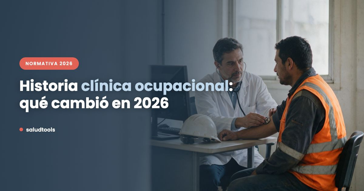 Historia clínica ocupacional en Colombia: qué cambió con la Resolución 1843 de 2025