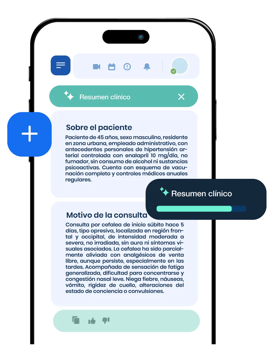 resumen clinico inteligente