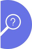 search icon used to convey the goal