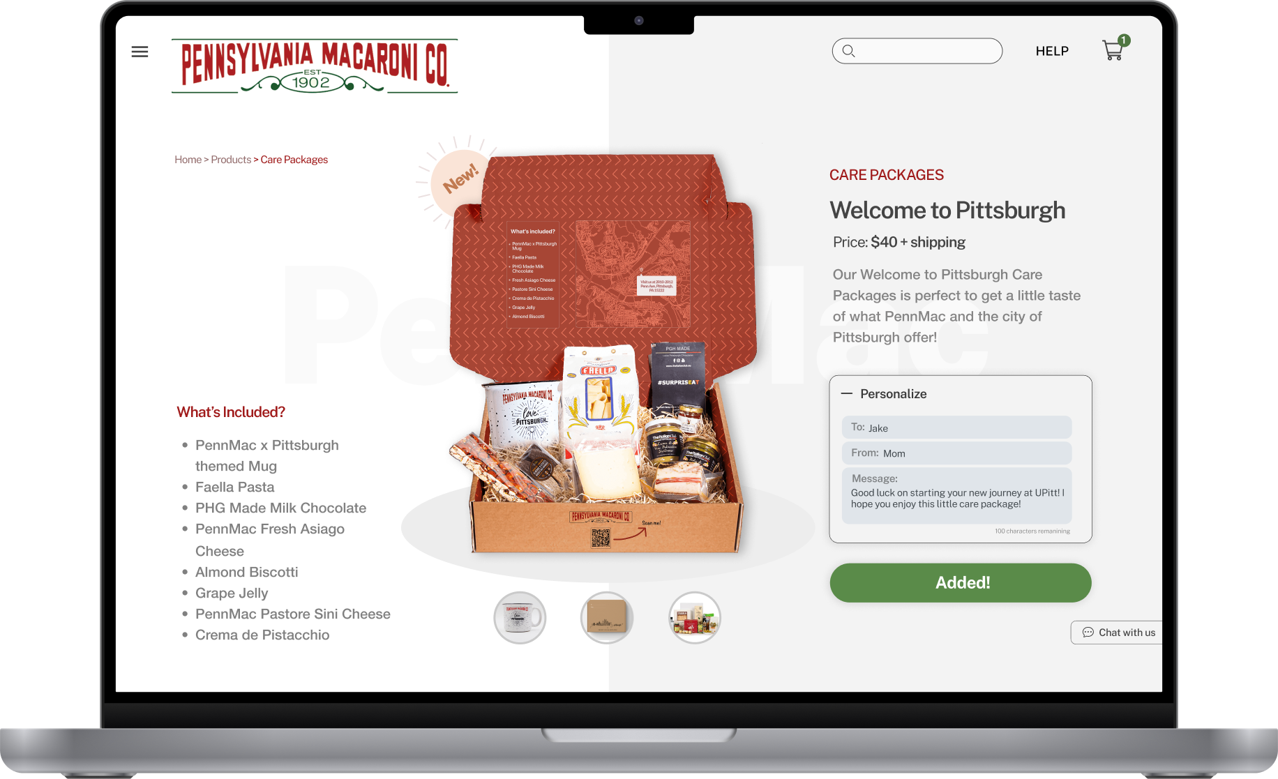 PennMac Website Mockup
