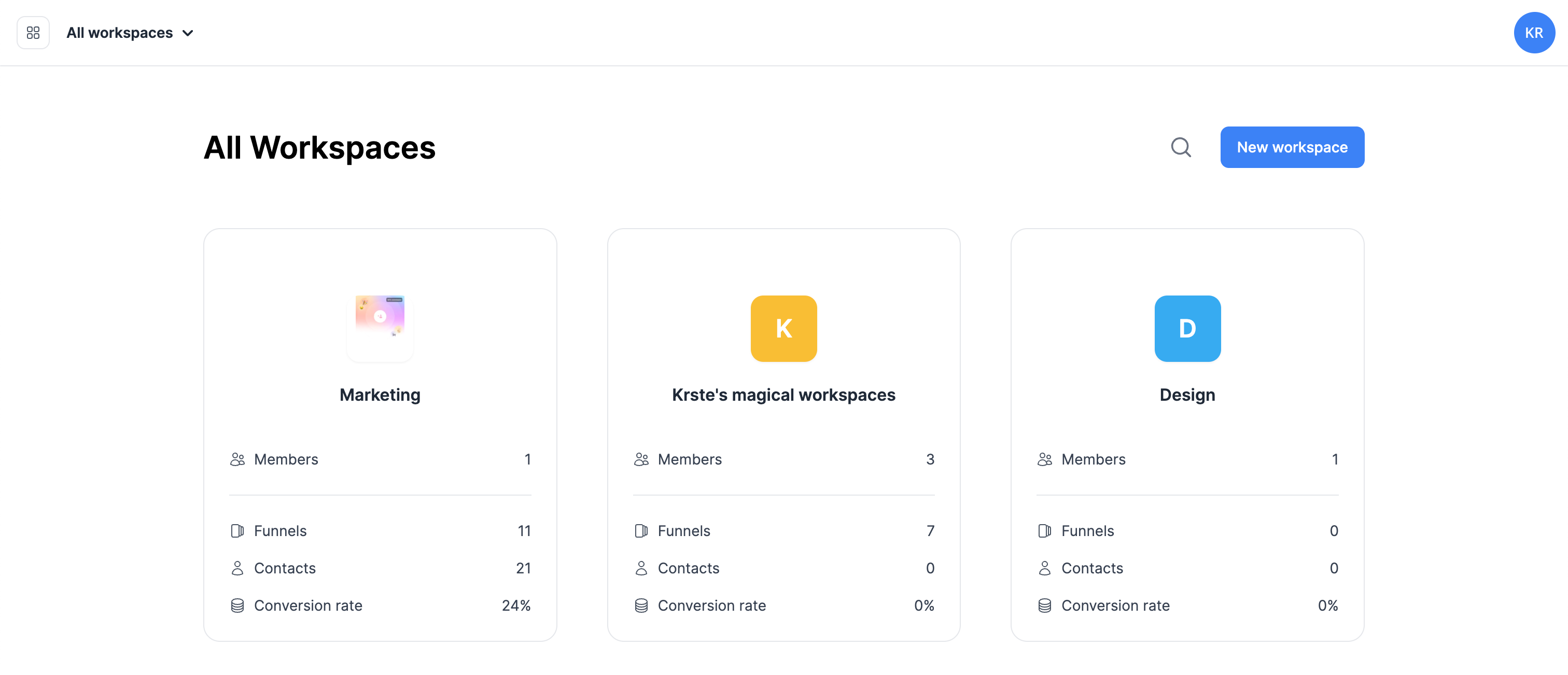 All Workspaces Page โ Get a Comprehensive Overview with the New All Workspaces Page ๐