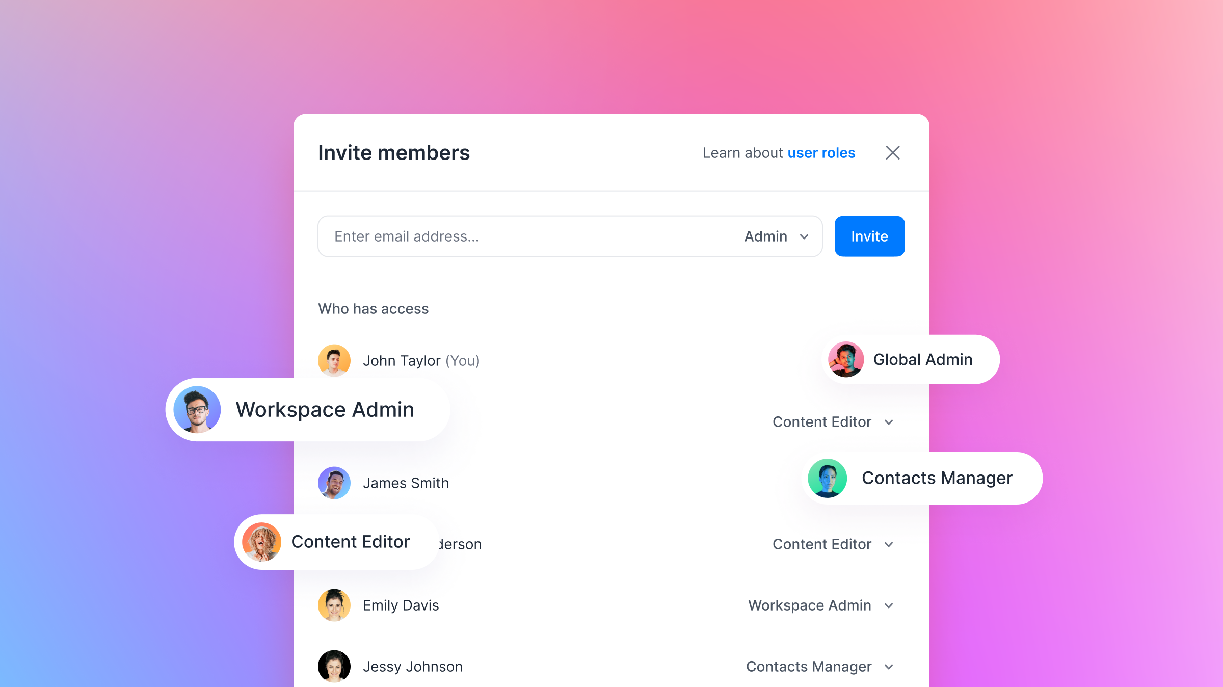 Roles and Permissions โ Empowering Collaboration with New Roles and Permissions ๐ซ