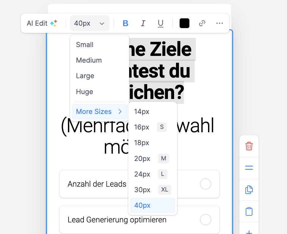 More Font Sizes + Tweaked Font Styles - Enhance Your Text Editor Experience 