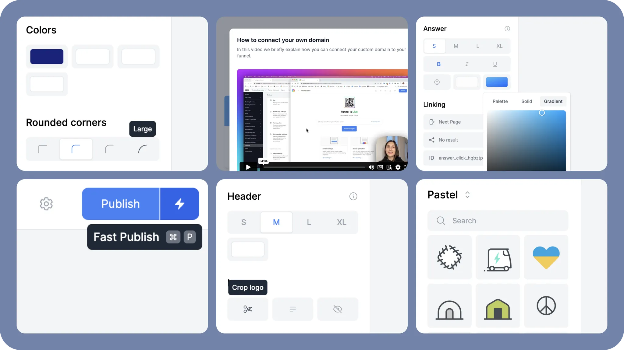 Funnel Editor Improvements
