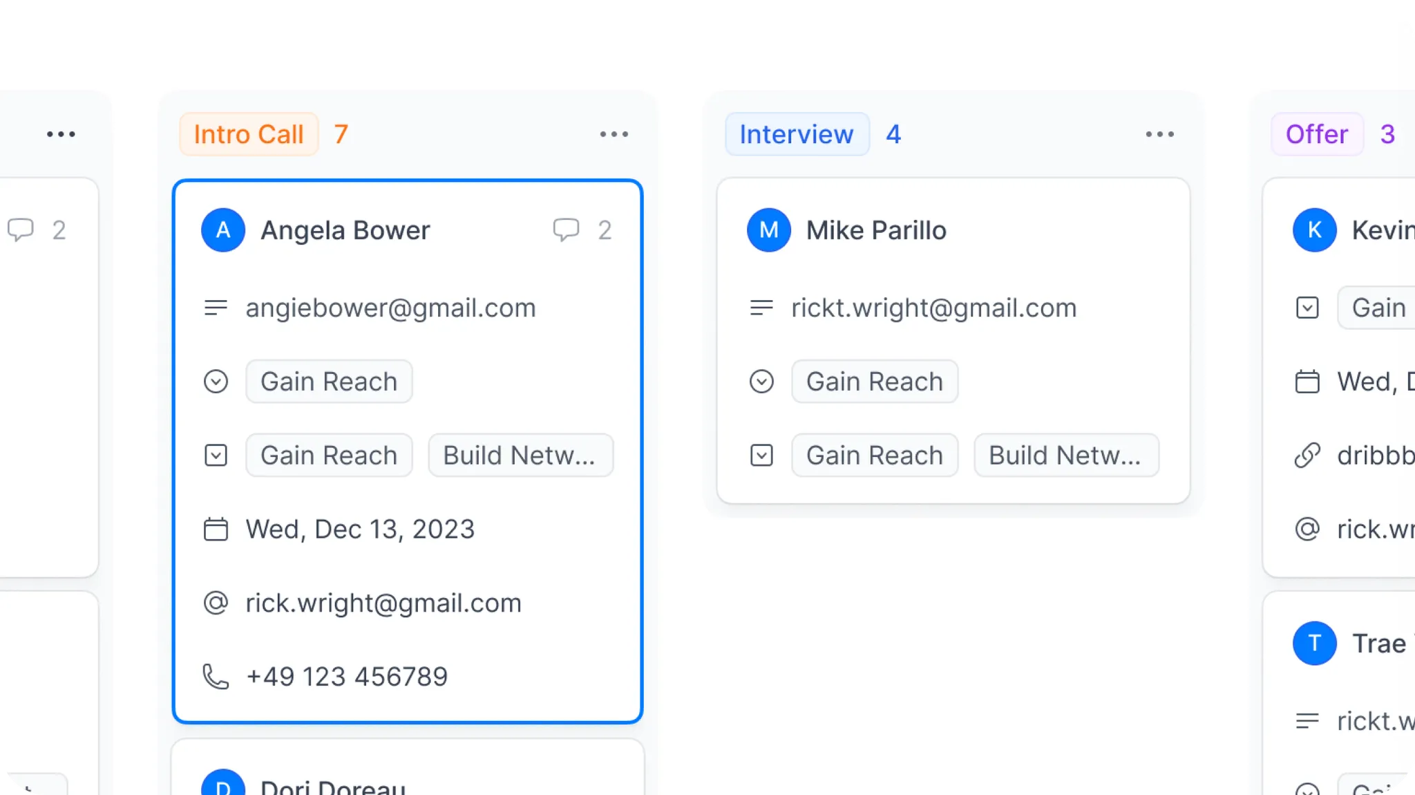 Show Properties on Kanban Cards - Process Leads Faster with Customizable Kanban Cards