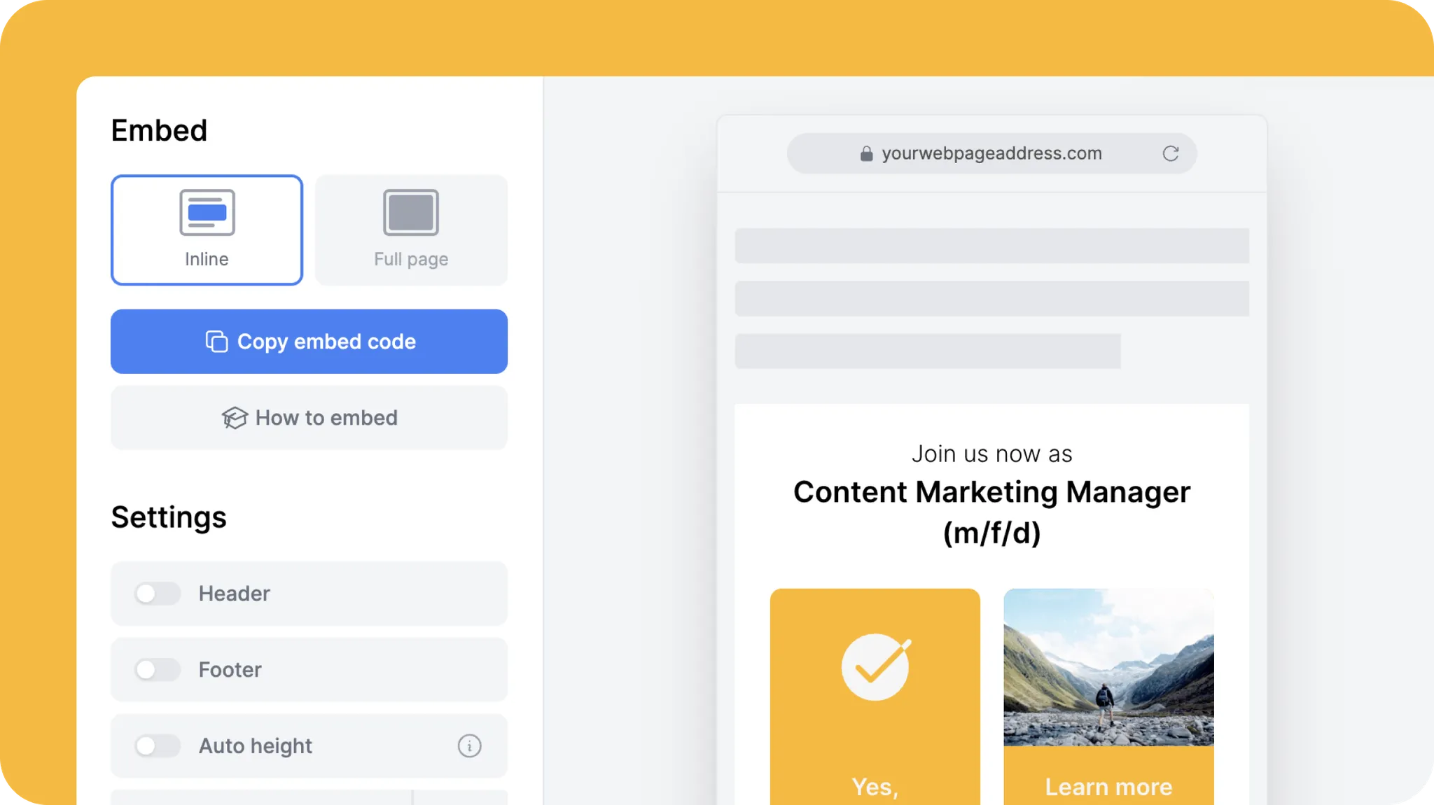 Embed Funnels on Your Website - Seamlessly Integrate Funnels Directly into Your Web Pages