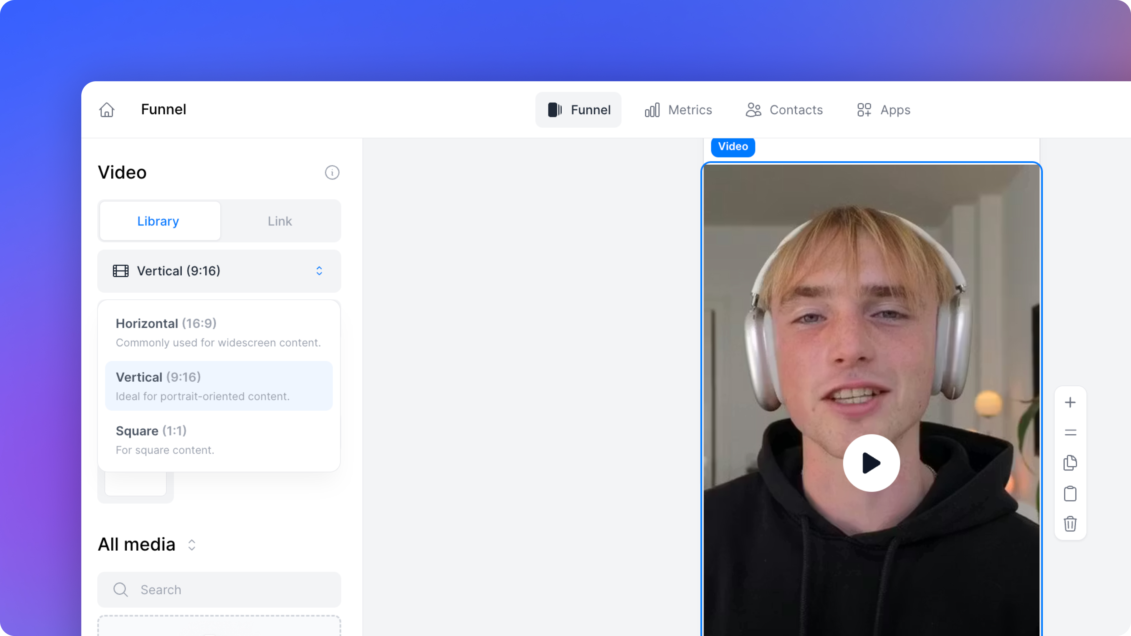 Video Embed – Support for Vertical & Square Videos 📹