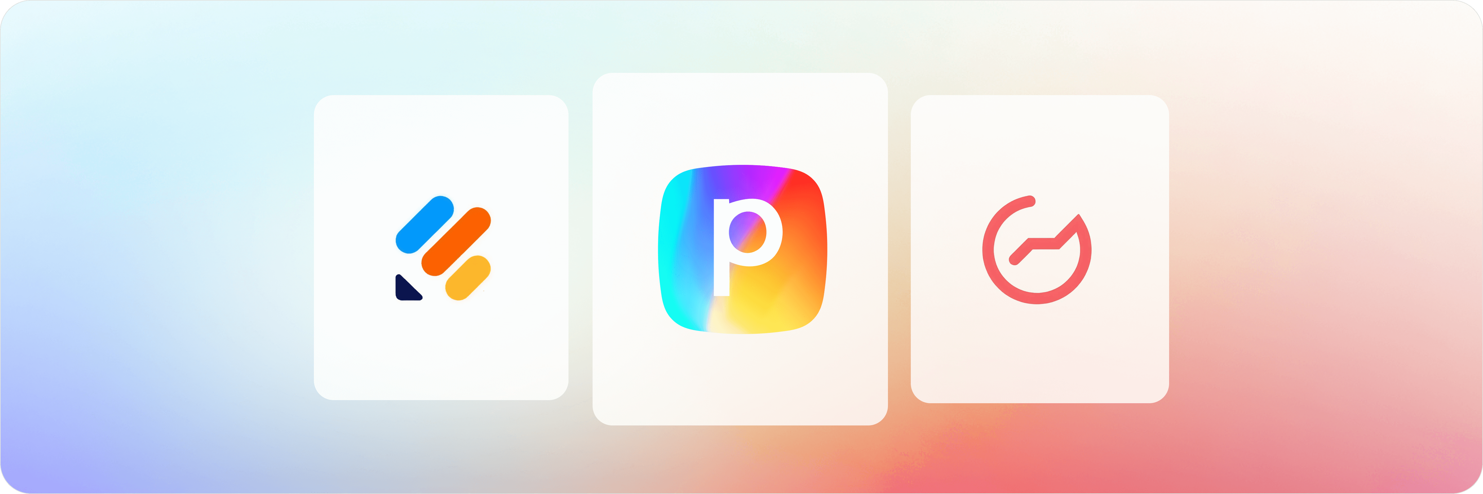 Logos of quiz funnel software tools, including Perspective and competing platforms, shown side by side for comparison.