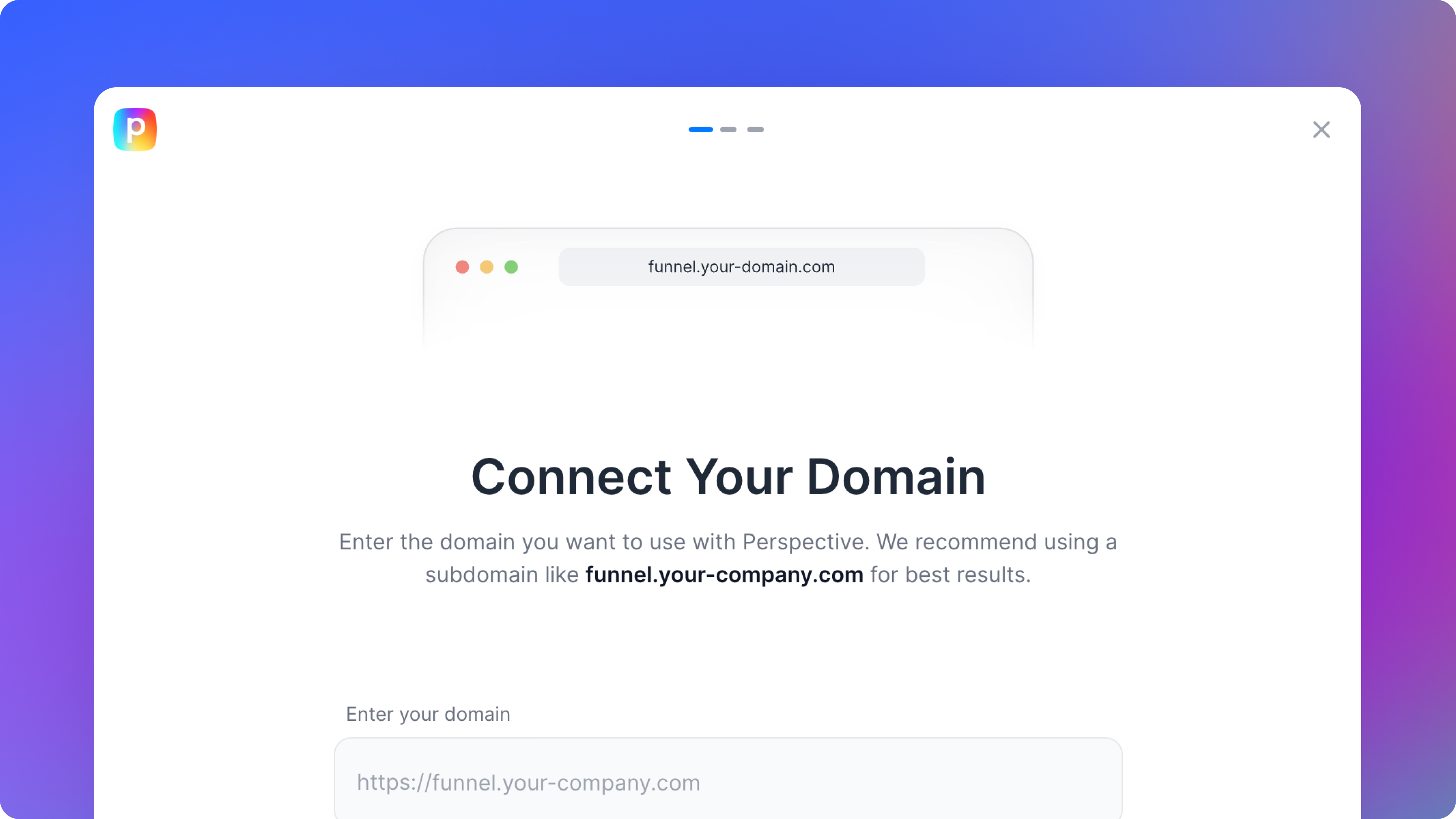 Domain Setup Improvements 
