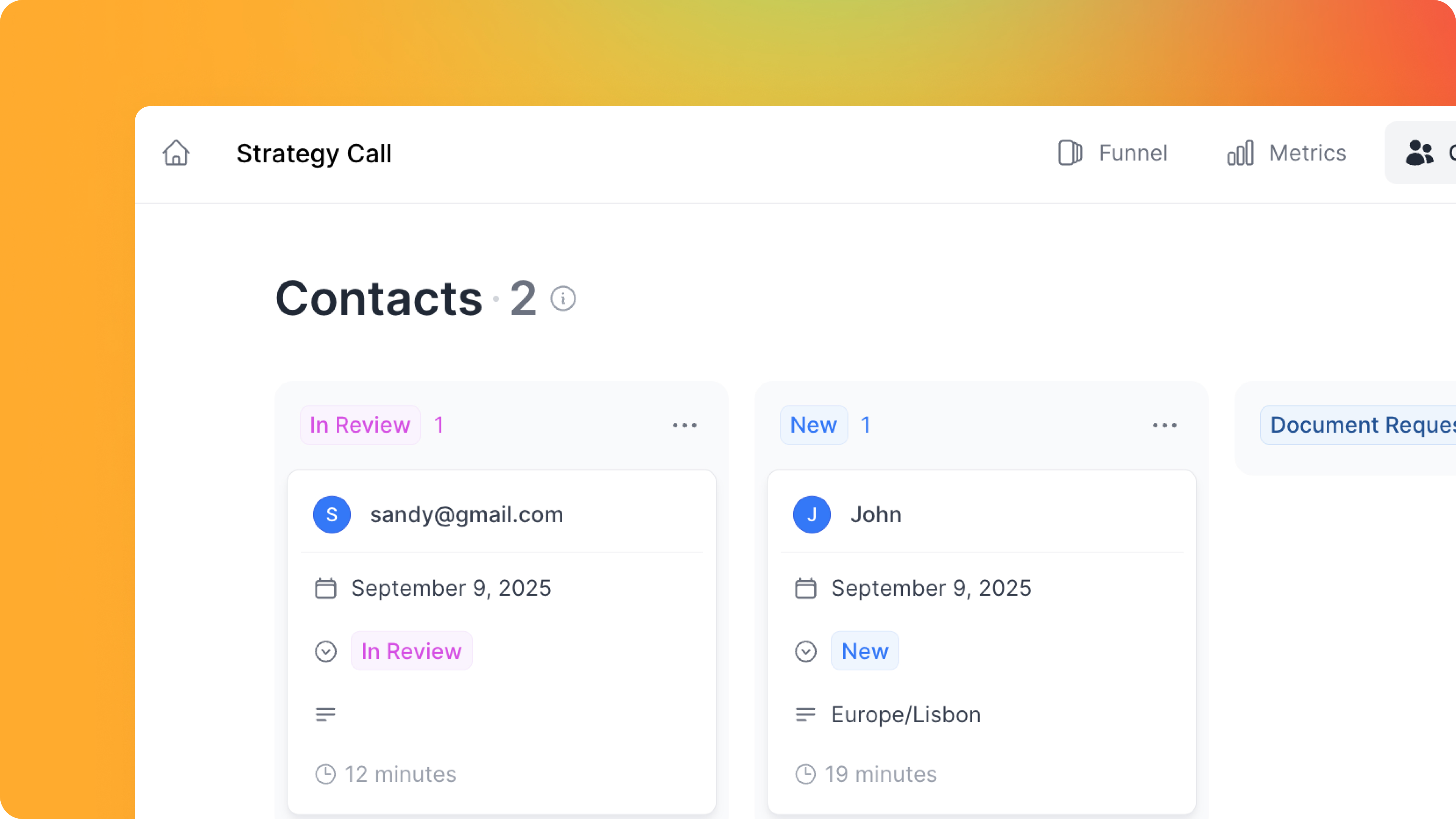 CRM Tracking Improvements 📊
