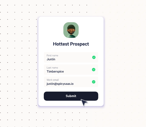 Chili Piper lead qualification software example showing instant routing and scheduling form for high-intent prospects.