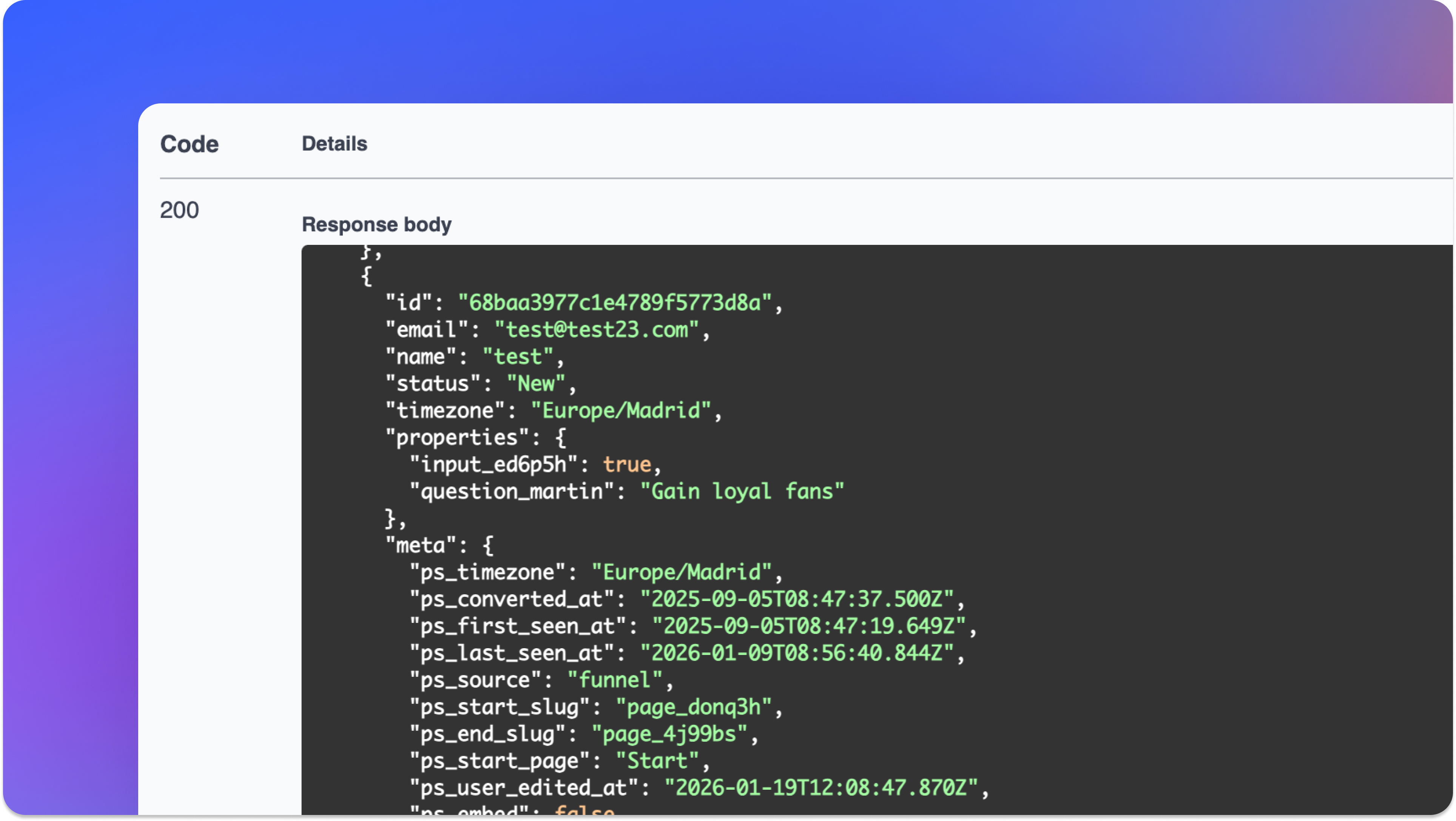 API Updates: Full Contact Data & Workspaces Endpoint