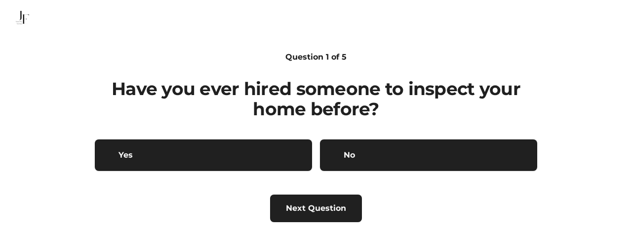 JF Healthy Homes service-category high converting landing pages with MOLD EMF WATER AIR QUALITY subhead