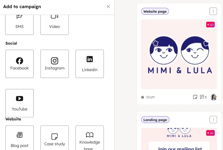 HubSpot Marketing Hub platform interface and dashboard, one of the top wishpond alternative in our roundup
