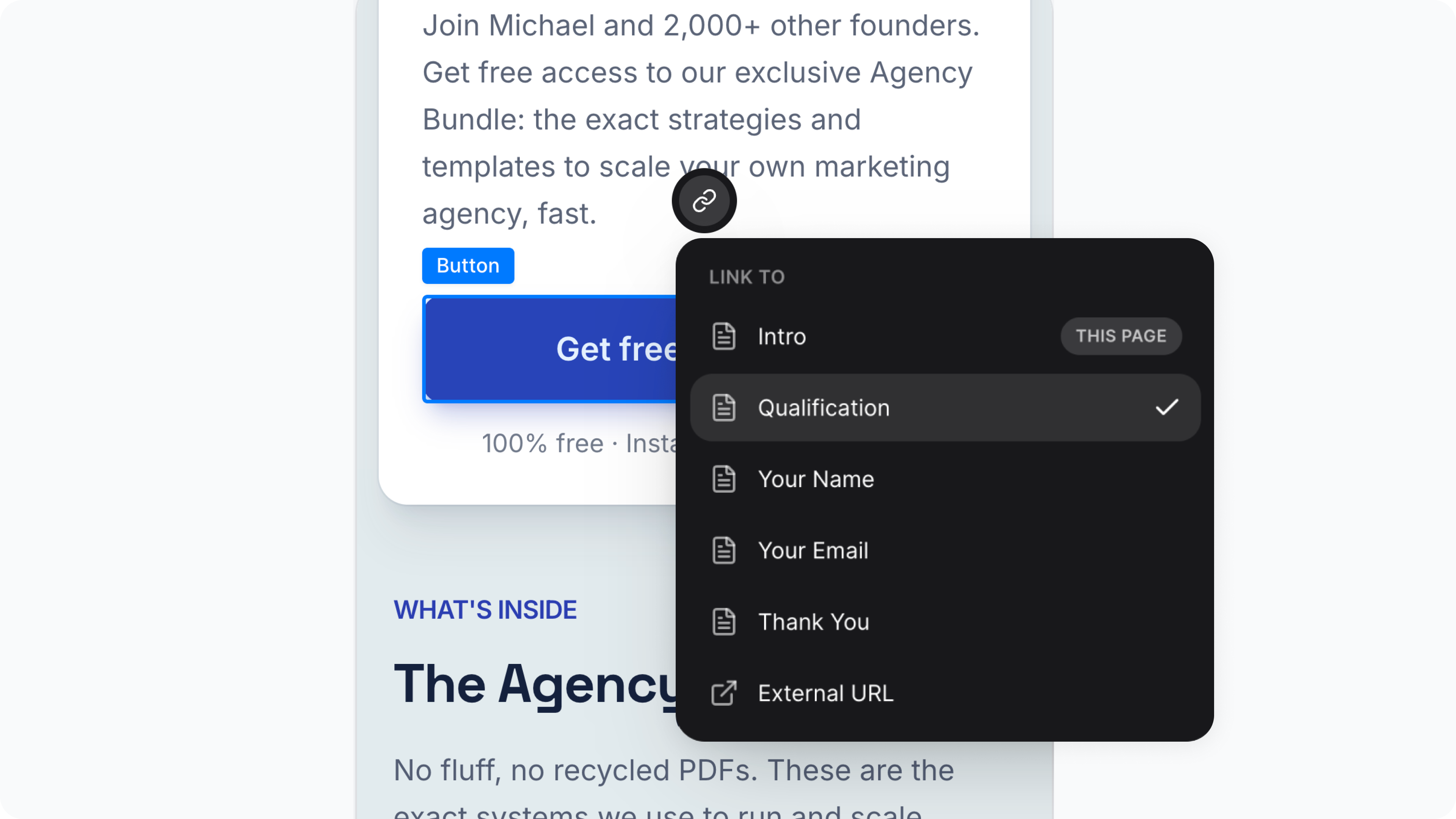 Button Editing – Point buttons anywhere 🔗