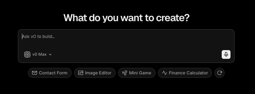 v0 by Vercel turning a prompt into a React app, one of the lovable alternatives tested here
