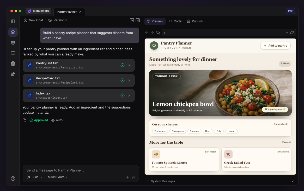 Dyad open source app builder running locally, the free entry in this lovable alternatives list