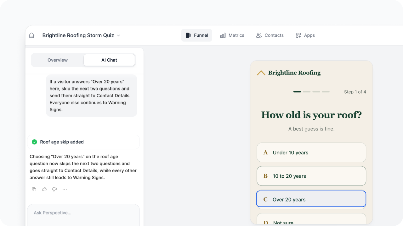 Conditional Navigation – Route every visitor by their answers 🔀