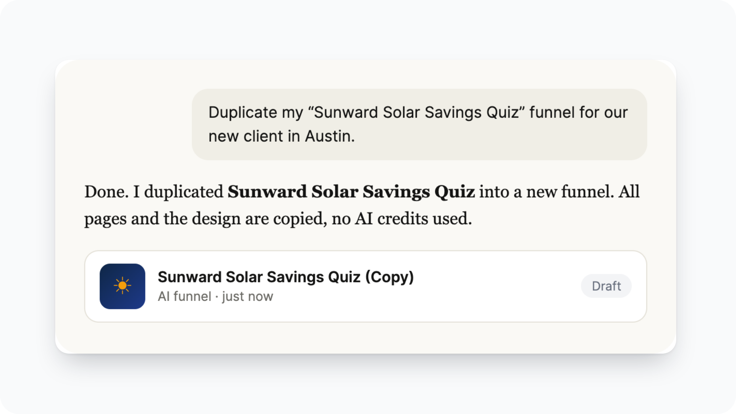 MCP: Duplicate Funnels & Sequences – Copy instead of regenerating 🔌