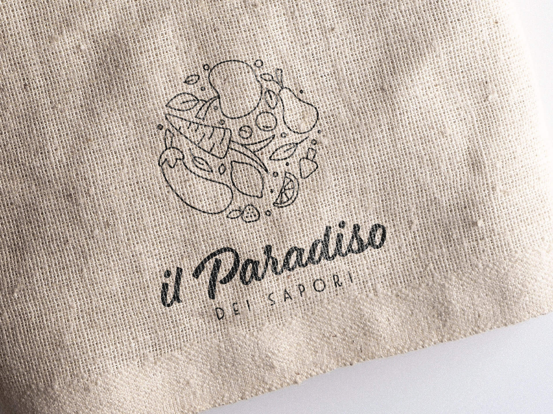 Dettaglio logo "il Paradiso dei sapori"
