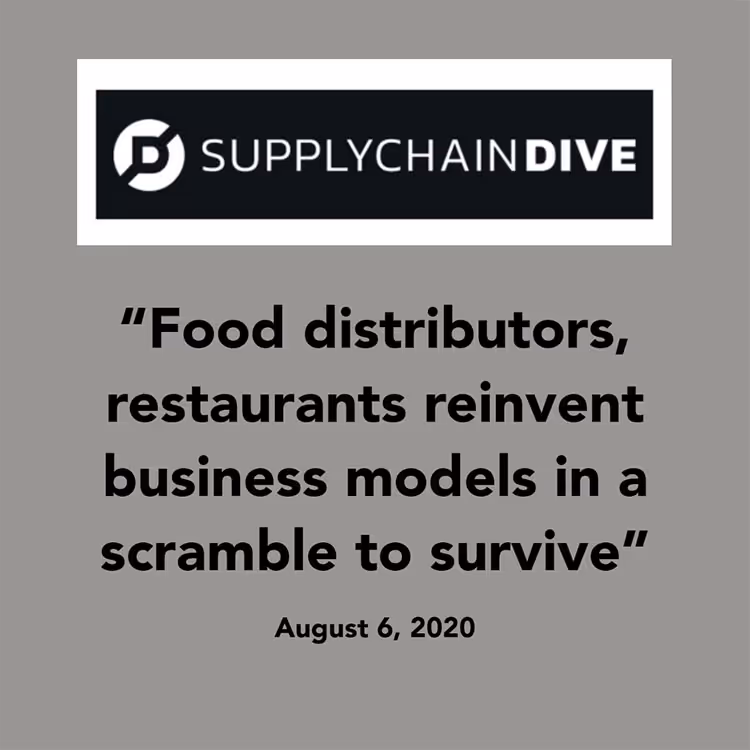 Saval Foodservice featured in Supply Chain Dive