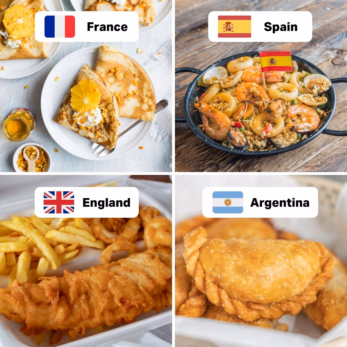 Sure, these teams are great at soccer (or football), but what if the World Cup winner was chosen by each country’s cuisine? 🍽️

Who would you have winning it all?