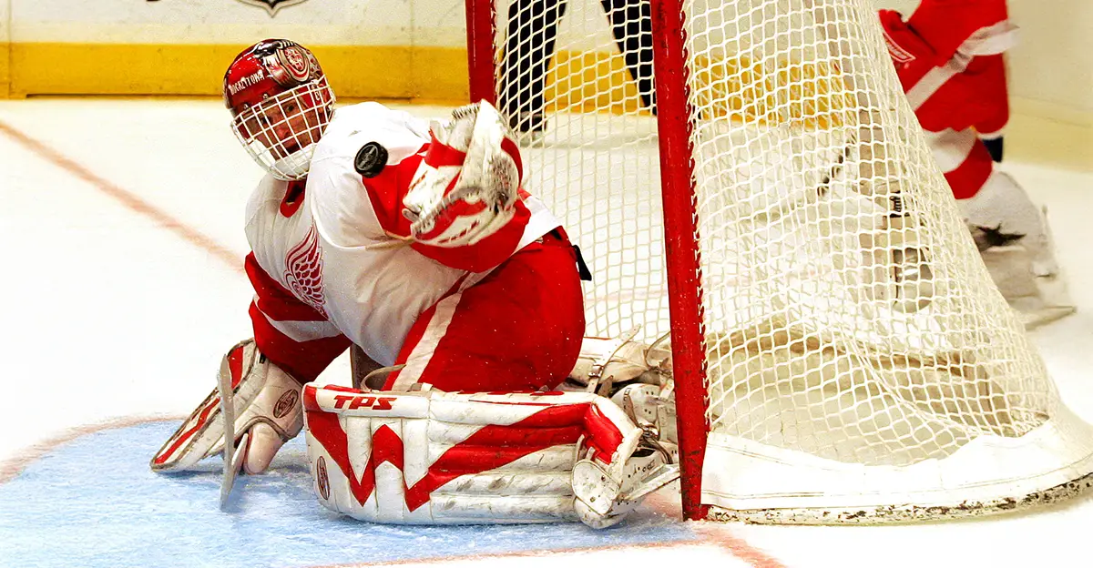 Dominik Hašek zákrok
