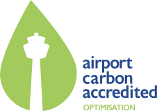 Airport Carbon Accredited  optimisation logo
