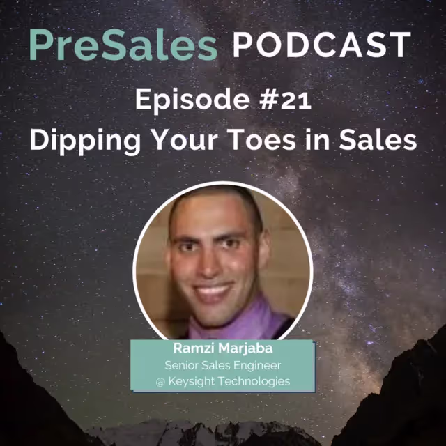 21. Dipping Your Toes into Sales w/Ramzi Marjaba